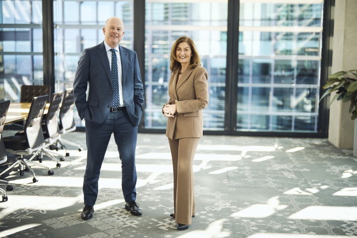 Andrew Yates, CEO and Dorothy Hisgrove, National Managing Partner – People & Inclusion