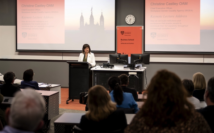 Christine Castley University of Sydney lecture