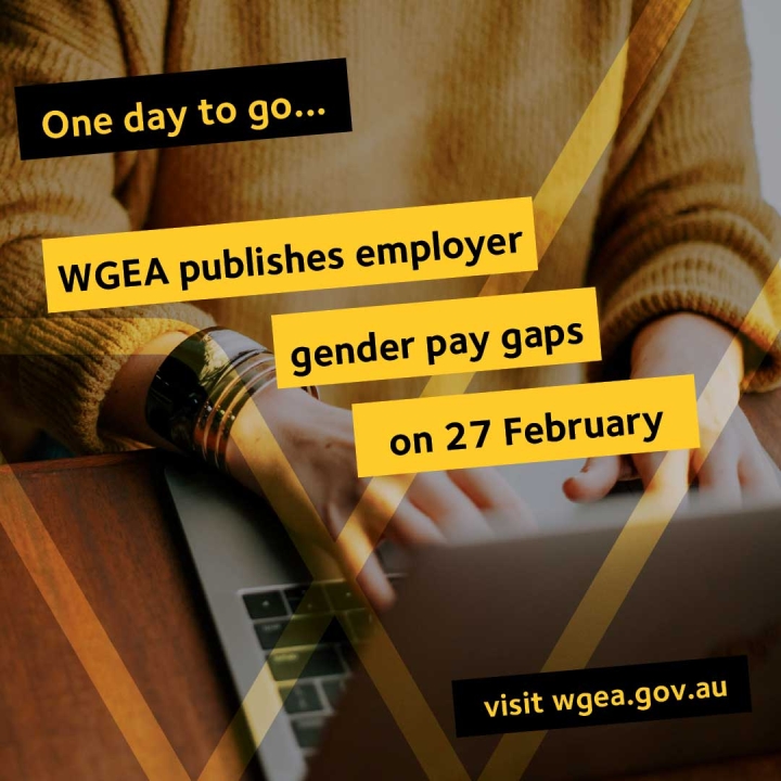 WGEA Employer Gender Pay Gap one day to go