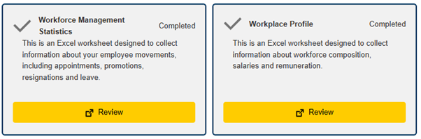 Both WMS and WPP sections at “Completed” status.