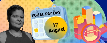 Equal Pay Day image of calendar