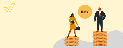 Public Sector gender pay gap is 11.6%