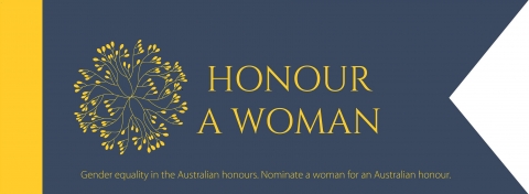 Honour a Woman Logo